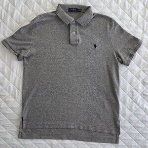 Polo Ralph Lauren Classic Fit Polo Shirt Men’s Medium Heather Gray